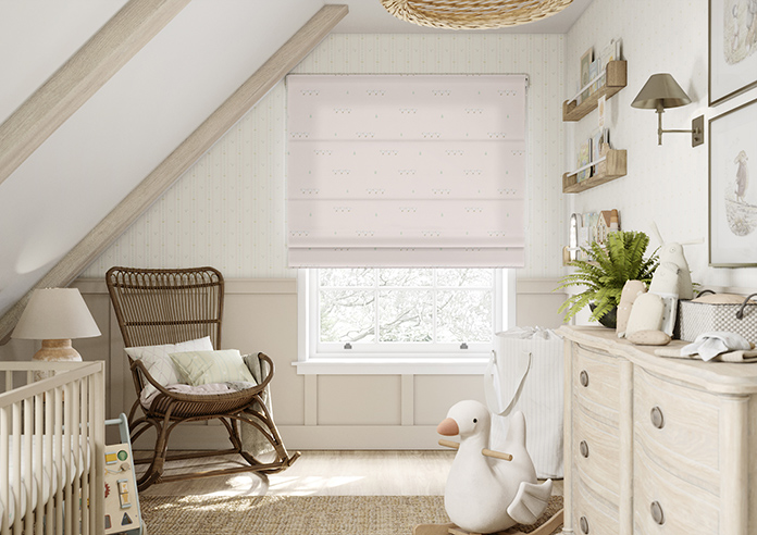 Puddle Down, Mummy Duck Dolly Mix - Twist&Fit Roman Blind - Image 3